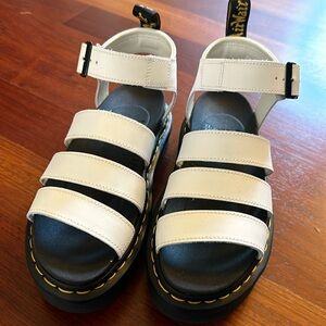 Dr martens Blair white sandal 6 us 37 eu